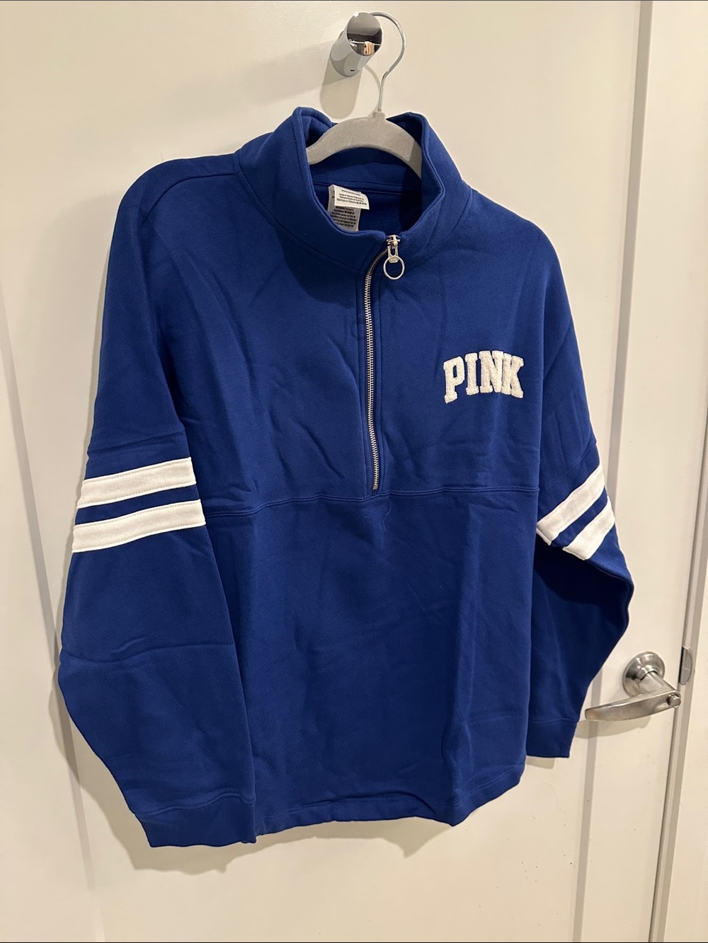 NWT Victoria’s Secret PINK 3/4 Zip Sweatshirt